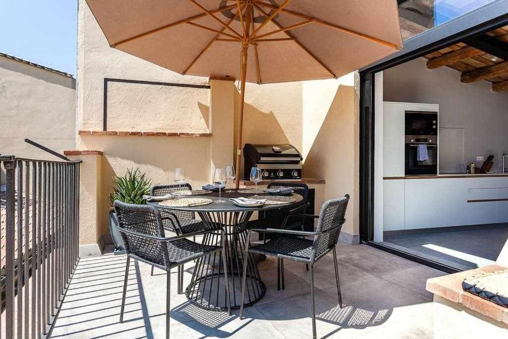 Velo Vern 3 Luxury Penthouse W Views Of City Wall Girona Exteriér fotografie