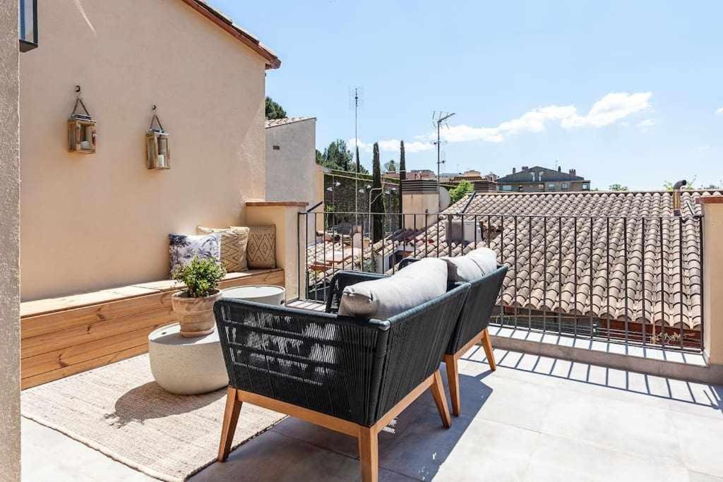 Velo Vern 3 Luxury Penthouse W Views Of City Wall Girona Exteriér fotografie